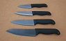 Čtyři černé keramické nože 3", 4", 5" a 6" - zvýhodněná sada Čtyři černé keramické nože 3", 4", 5" a 6" - zvýhodněná sada