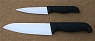 Dva b�l� keramick� no�e 4" a 6" zv�hodn�n� sada